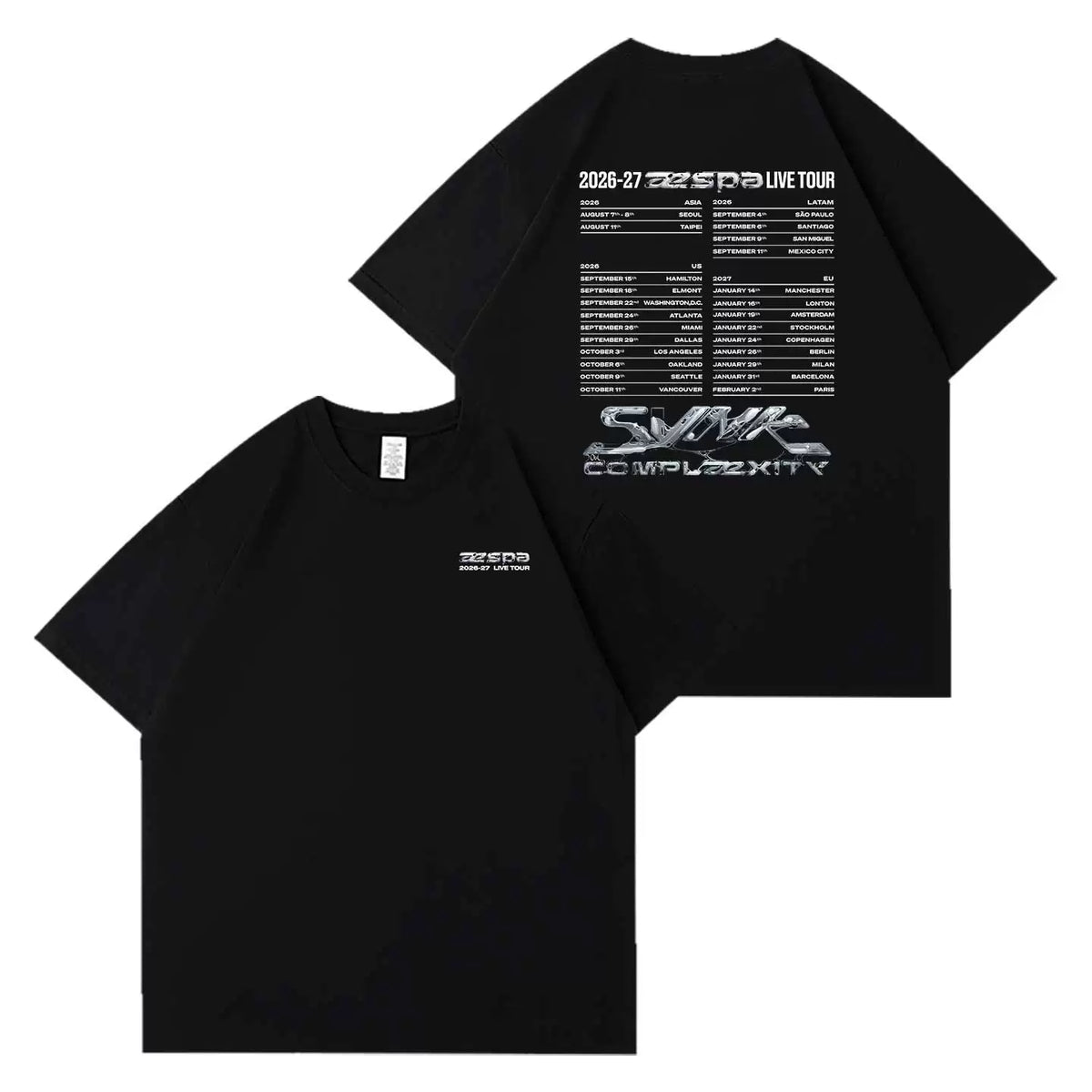 AESPA COMPLæXITY Tour Cotton Tee