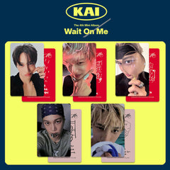 KAI Album WAIT ON ME Photocard Set