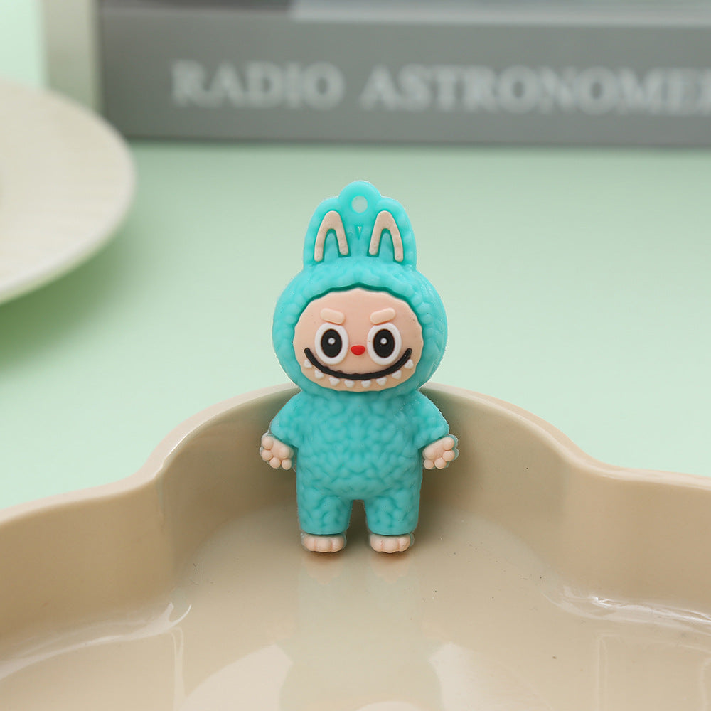 Cartoon Soft Keychain Pendant