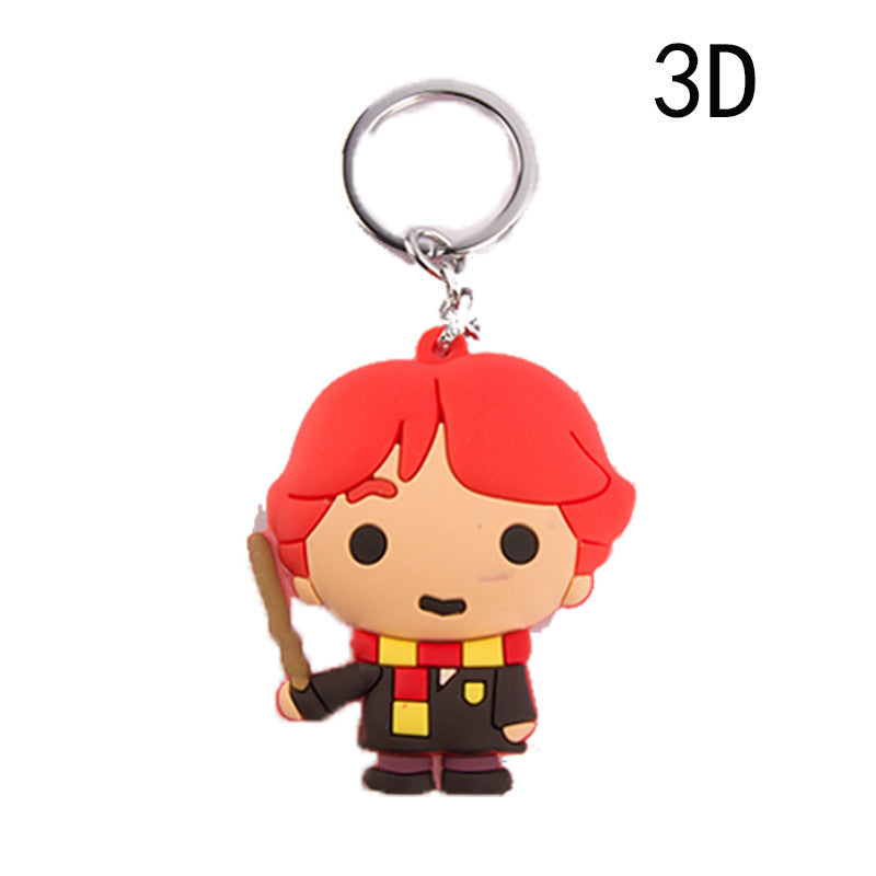 Harry 3D Keychain Pendant