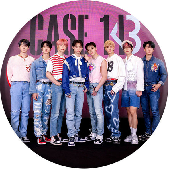 SKZ Album "MAXIDENT" Badge Mirror Keychain