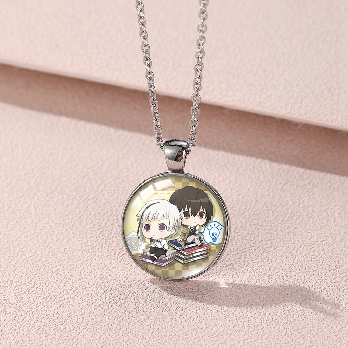 Anime Time Gem Necklace