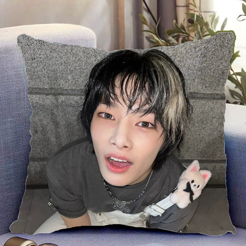 I.N Photo Double-sided Throw Pillow