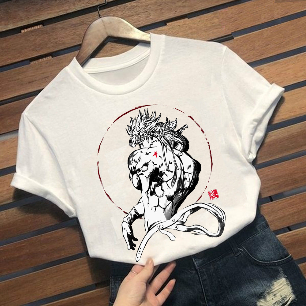 Casual JOJO Graphic Short Sleeve Summer Tee