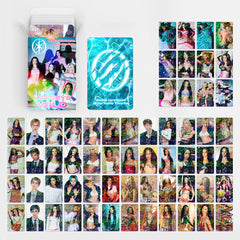 60PCS KATSEYE WILD Heart Holographic Photocards