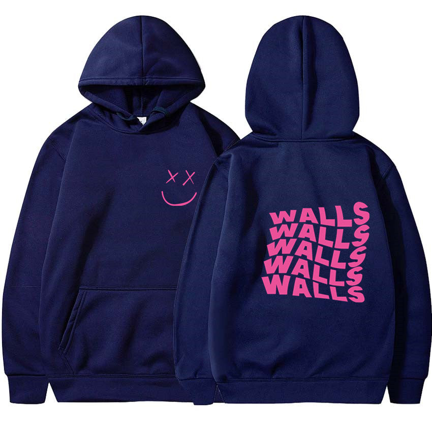 Unisex Louis Walls Printed Casual Hoodie