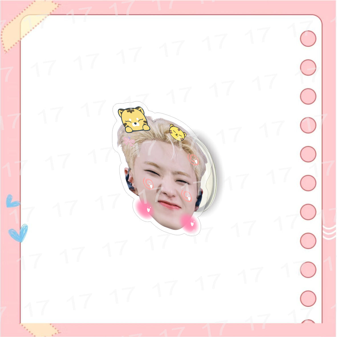 Cute Kpop Acrylic Phone Retractable Bracket
