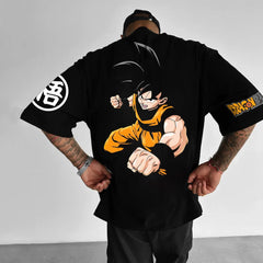 Men's Goku Anime Short-sleeved T-shirt