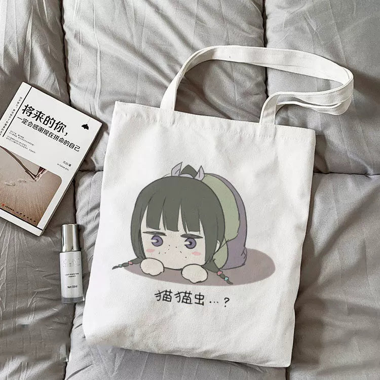 Anime Canvas Shoulder Bag