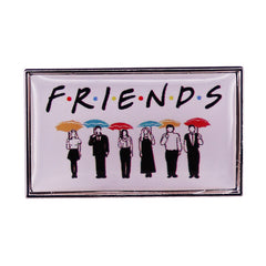 Friends Umbrella Badge Lapel Pin