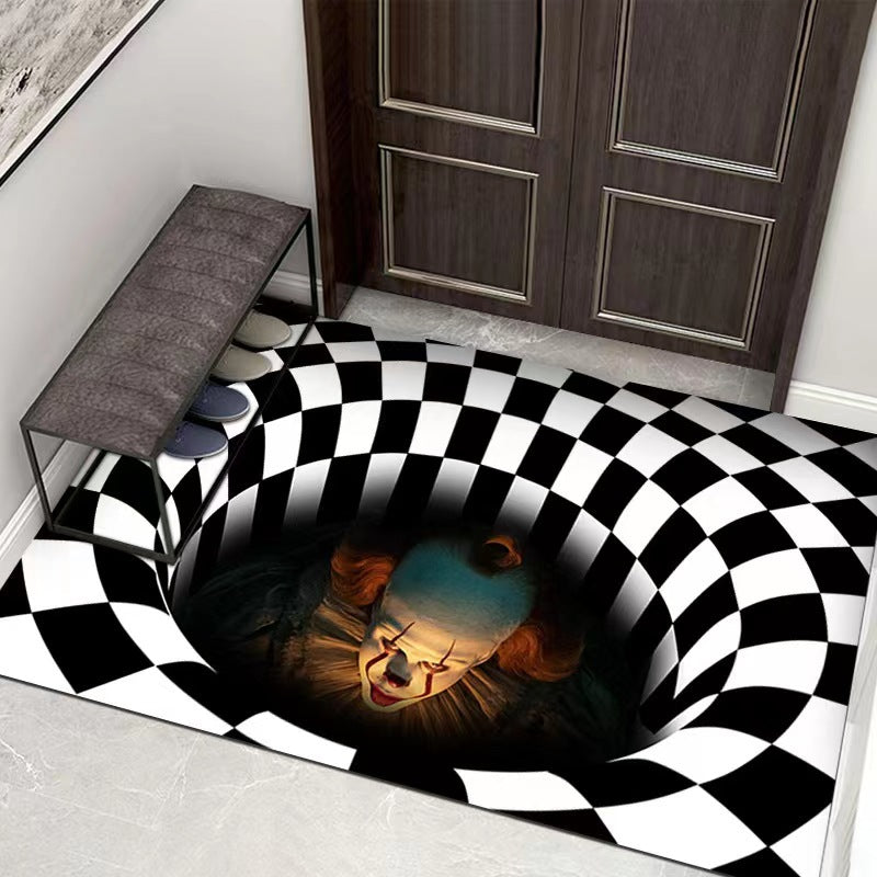 Scary 3D Doormat