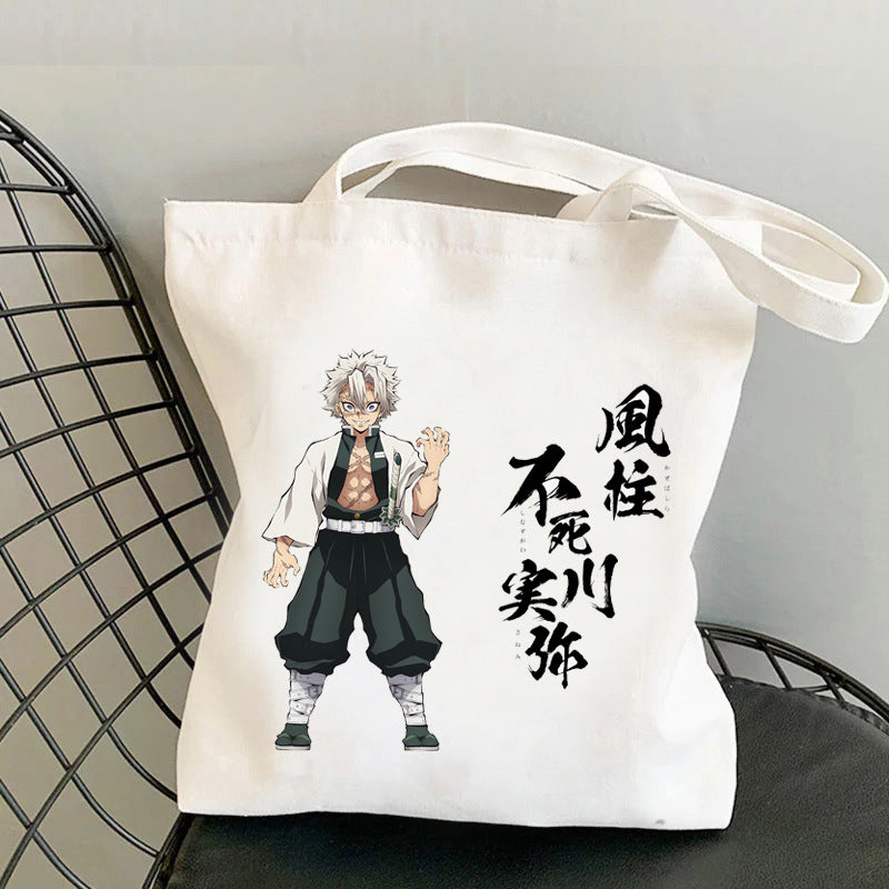 Cute Anime Canvas Handbag