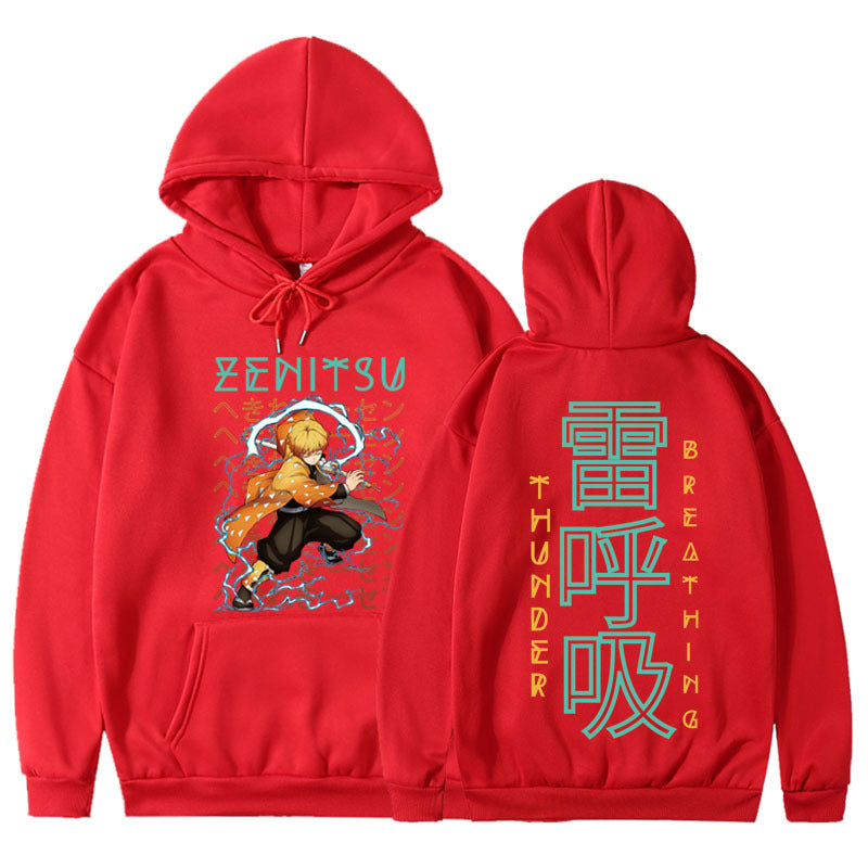 Unisex Anime Graphic Printed Casual Hoodie