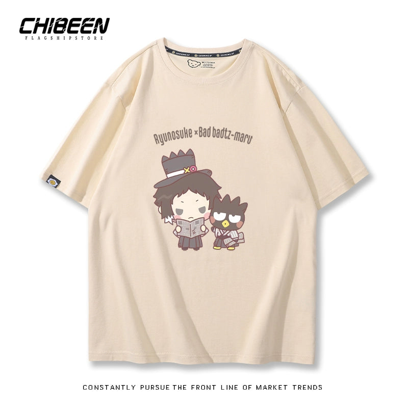 Men's and Women's Dazai Short Sleeve Cotton T-Shirt