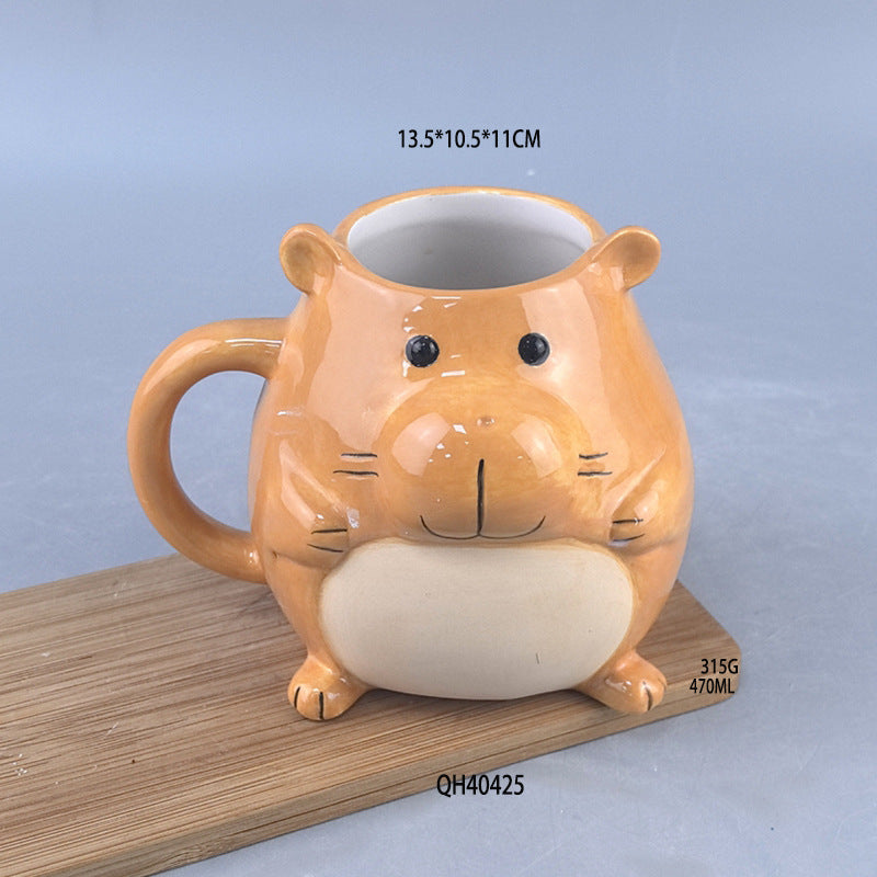 Creative Capybara Ceramic Mug