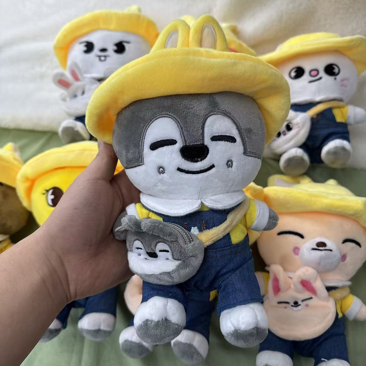 Kindergarten KPOP Plush Sitting Doll
