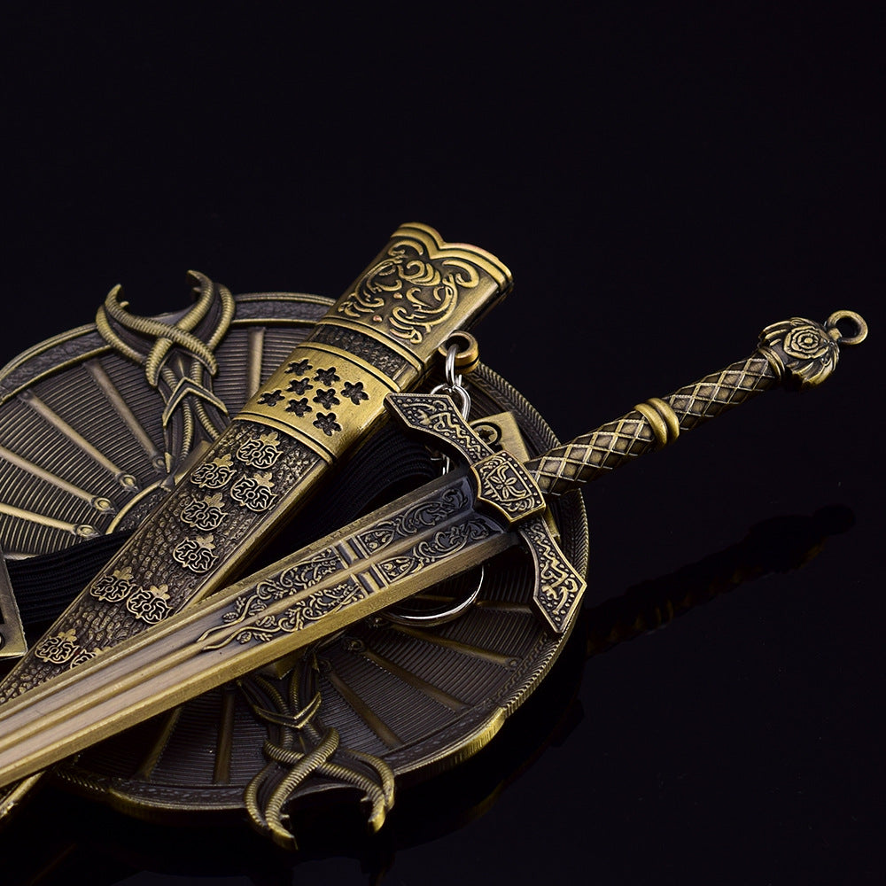 Banished Knight's Greatsword Game Sword Shield Set Crafts