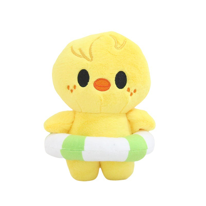 Kpop Members Cartoon Character “Swim Day” Plushies