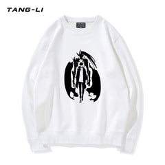 Men's Anime Logo Crew Neck Sweatshirt