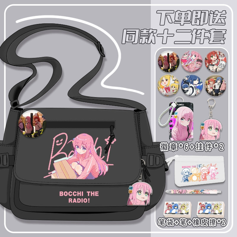 Cute Anime Crossbody Shoulder Backpack