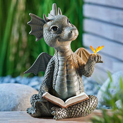 Cute Window Dragon Statue Decoration