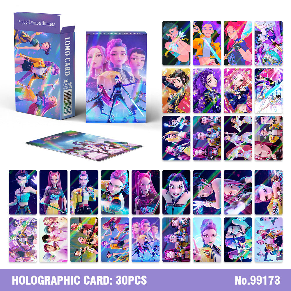 30PCS KPDH Laser Holographic Photocard
