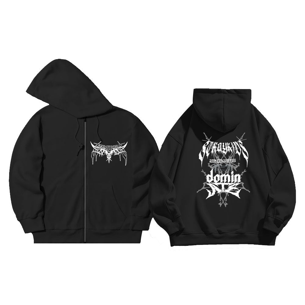 Casual Kpop Zip Up Hooded Cardigan Jacket