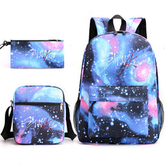 SKZ Backpack Pencil Case Three-piece Set