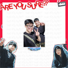 Jung Kook Jimin Are You Sure Acrylic Desktop Ornament