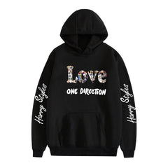 Women's LOVE Harry Print Casual Pullover Hoodie