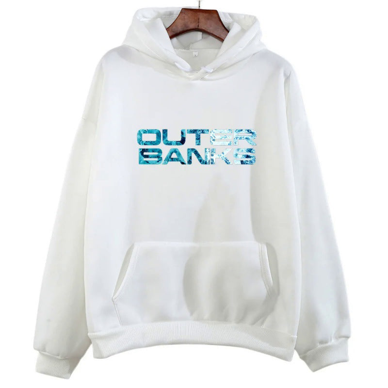 TV Pattern Printed Women's Hoodie