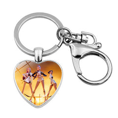 KPDH Heart Pendant Keychain