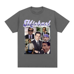 Michael Scott Collage Print T-shirt