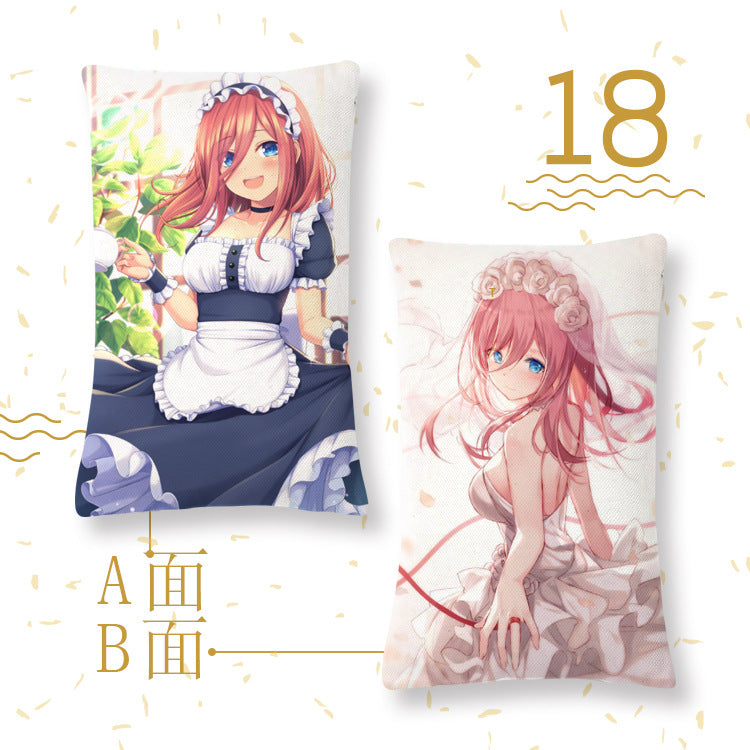Anime Throw Pillow Cover