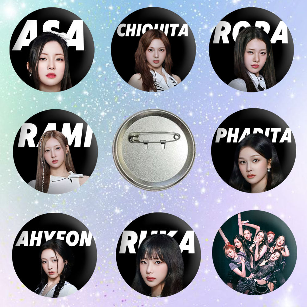 BABYMONSTER Name Badge Brooch