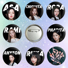 BABYMONSTER Name Badge Brooch