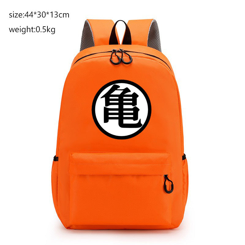 Goku Anime Zipper Backpack