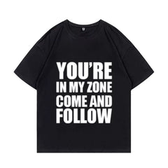 Yeonjun Soobin Cotton Printed Short-sleeved T-shirt