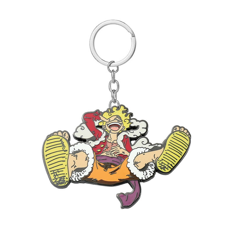 Trendy Anime Luffy Keychain Pendant