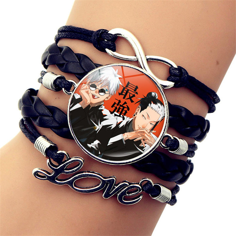 Casual Anime Weaving Multi-layer Bracelet