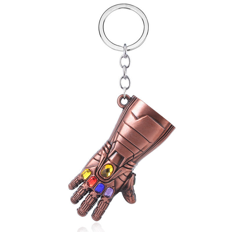 Thanos Infinity Gauntlet Keychain Pendant