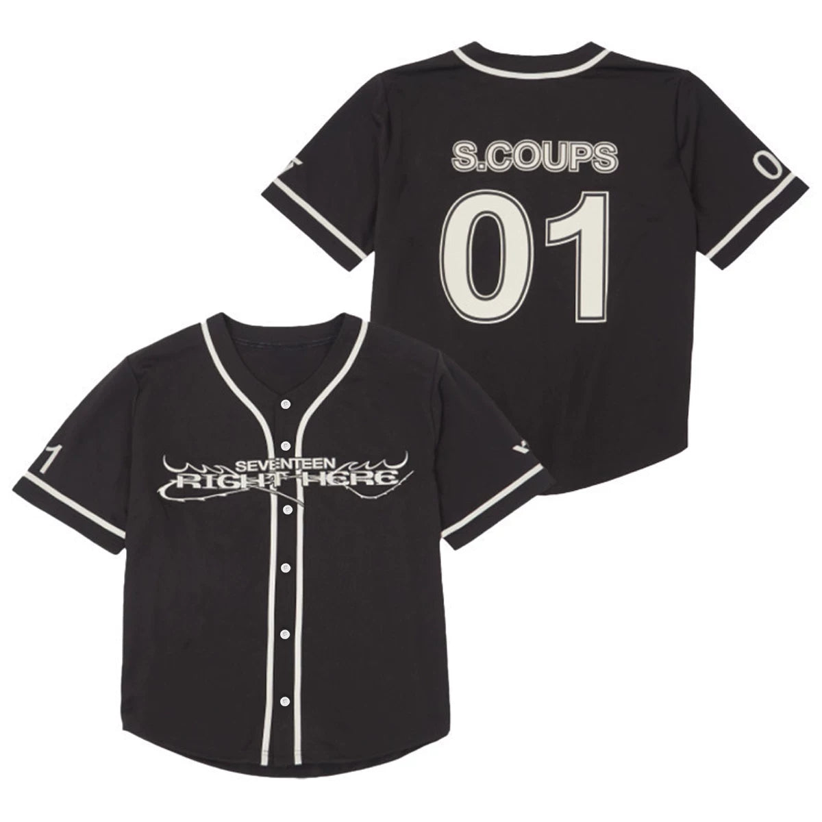 SVT RIGHT HERE Baseball Jersey T-shirt