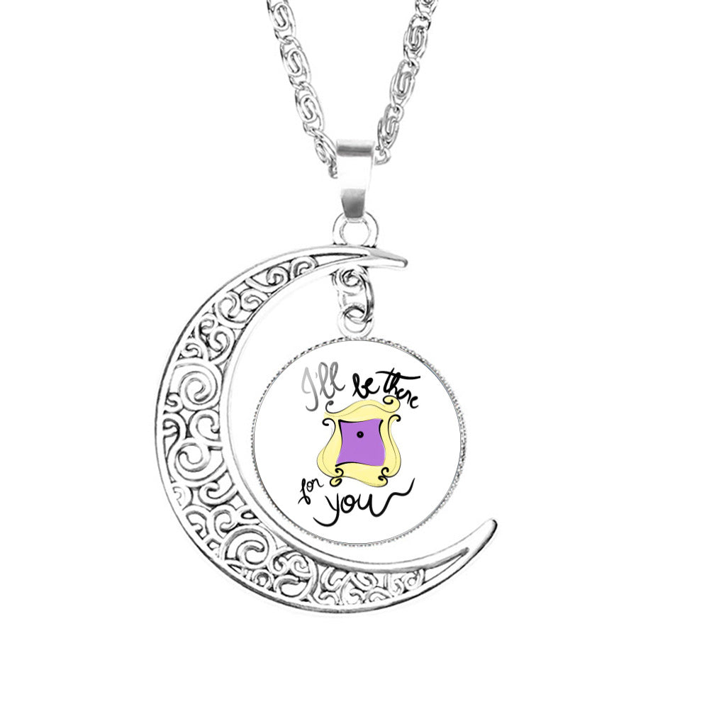 Friends Crescent Necklace Jewelry