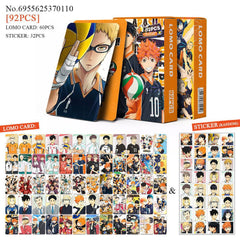 92 PCS Anime Photocards Collection