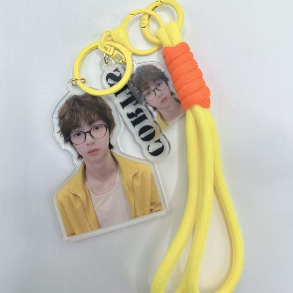 JUHOON Acrylic Keychain Schoolbag Pendant