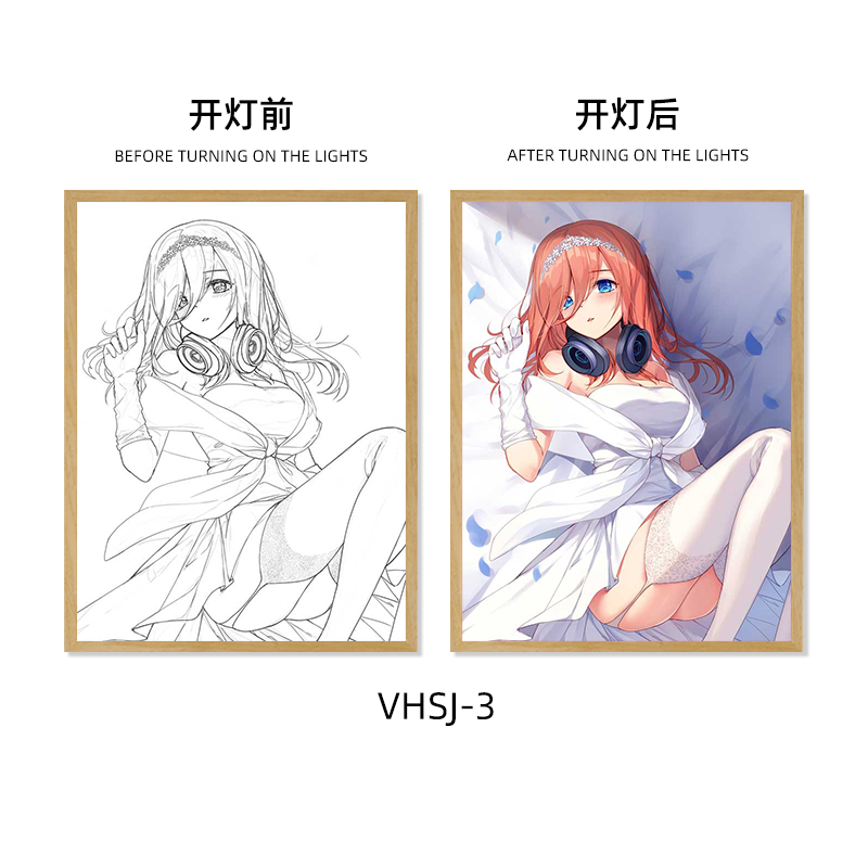 Nakano Anime Painting Ornament Night Light