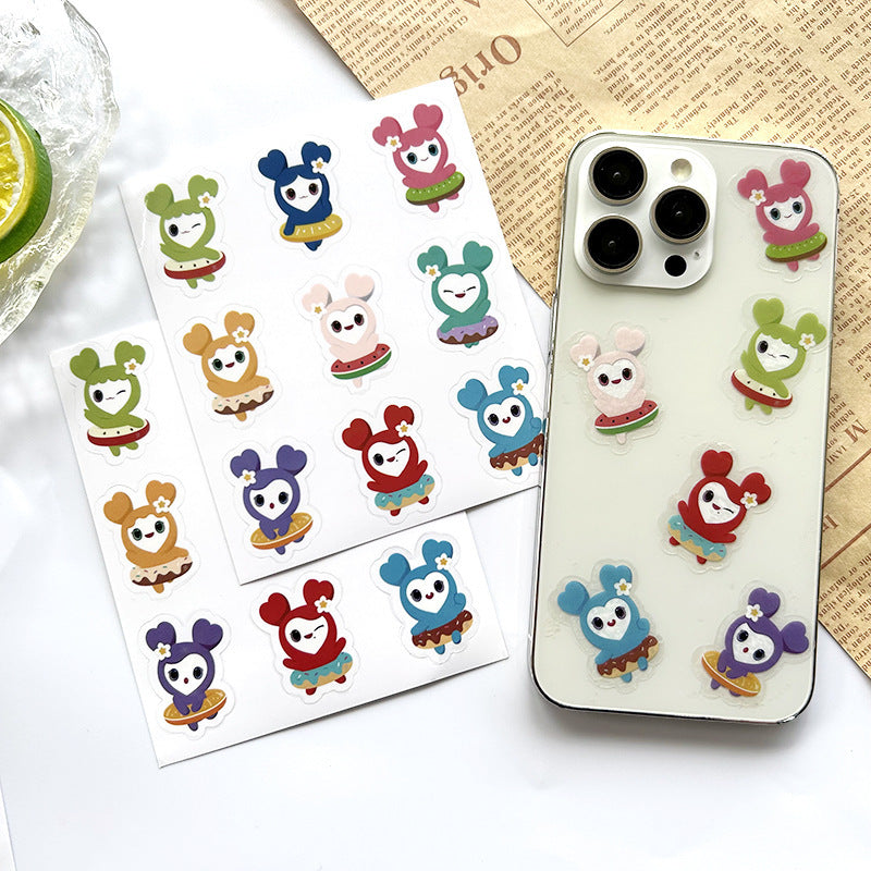 TWICE Lovely Cartoon Stickers 3pcs