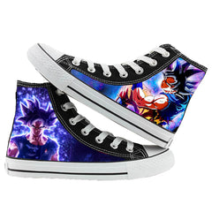 Casual Anime Printed High-top Canvas Shoes