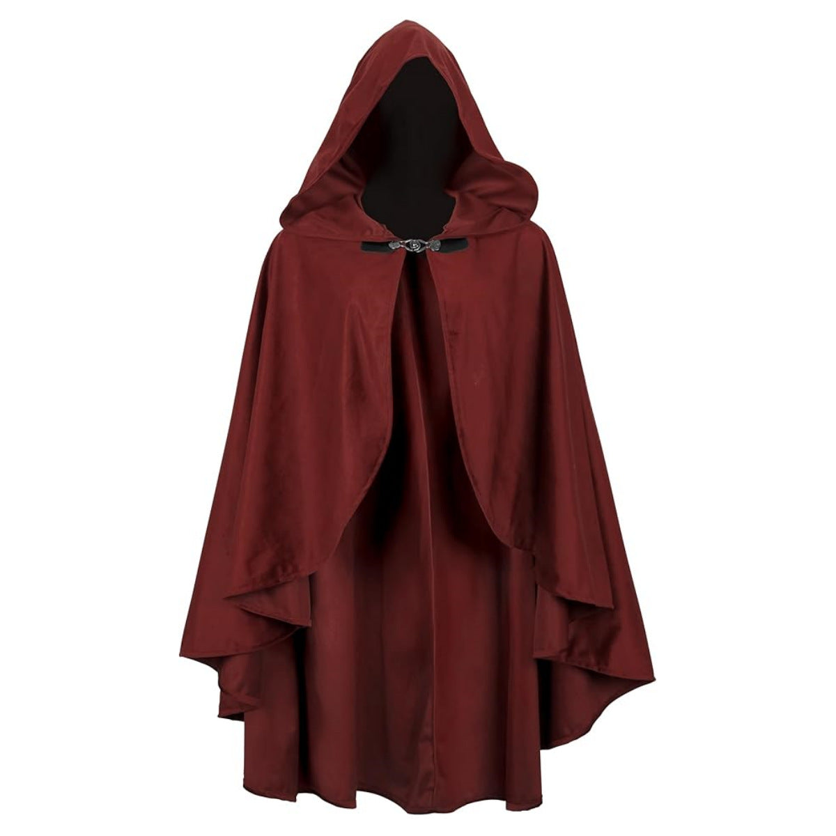 Retro Medieval Hooded Cape Costume