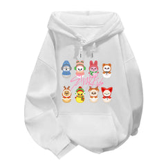 SKZ Christmas Doll Print Women's Hoodie